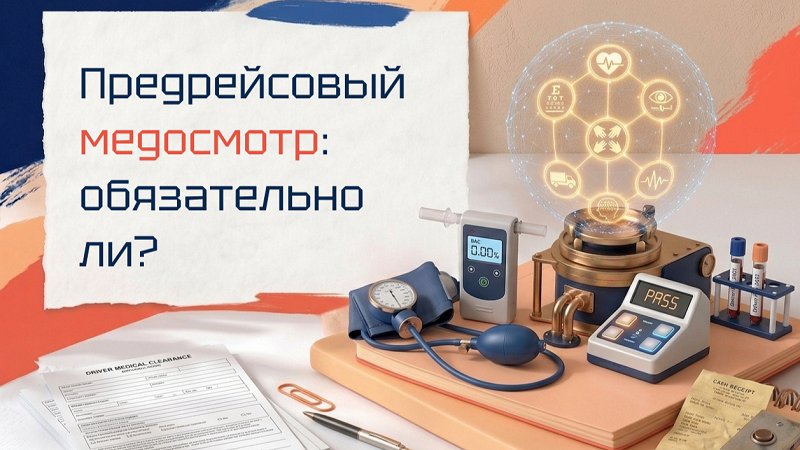 Предрейсовый медосмотр: обязательно ли проходить, если сегодня не садишься за руль