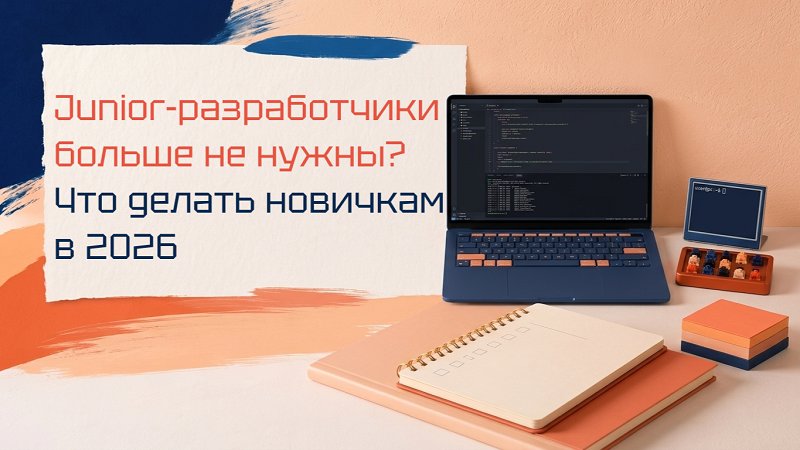 Junior-разработчики больше не нужны? Куда идти новичкам в 2026?